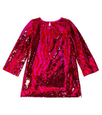 Sequined jersey dress | Monnalisa