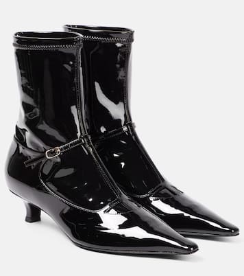 Cyd patent leather ankle boots | The Row