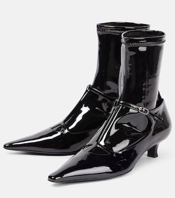 Cyd patent leather ankle boots | The Row