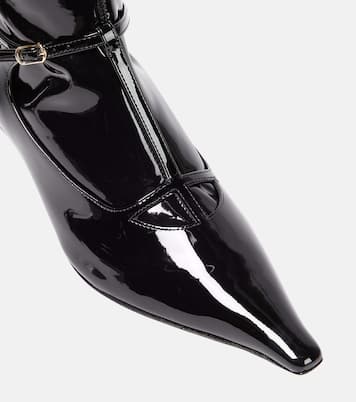 Cyd patent leather ankle boots | The Row