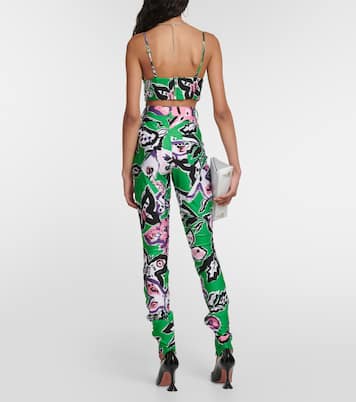 Bedrucktes Cropped-Top | Area