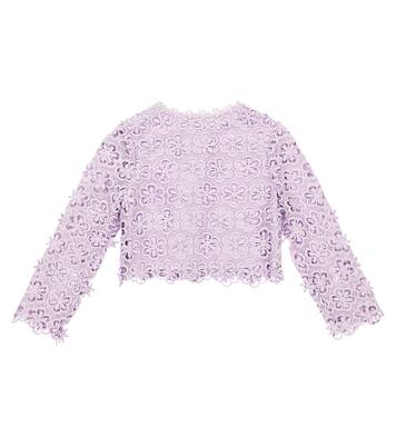 Cardigan en dentelle à ornements | Self-Portrait Kids