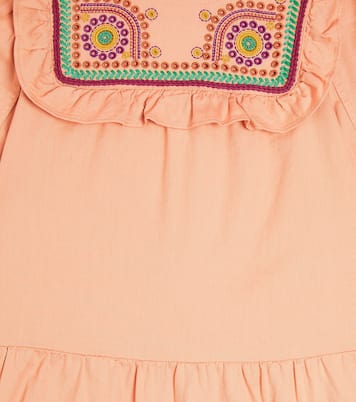 Embroidered cotton dress | Stella McCartney Kids