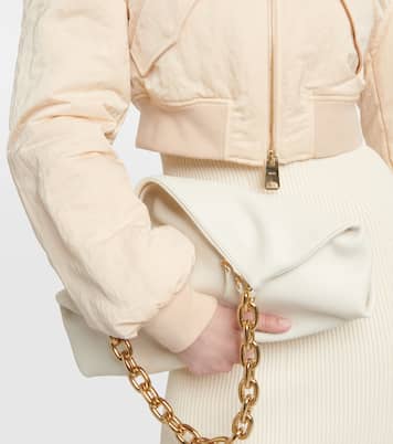 Cropped-Bomberjacke Reggie aus Satin | Khaite