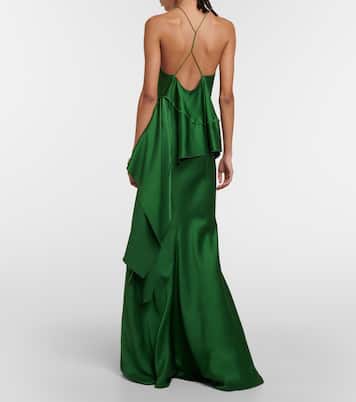 Top aus Satin | Victoria Beckham