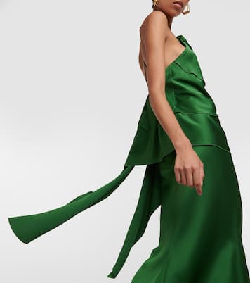 Top aus Satin | Victoria Beckham