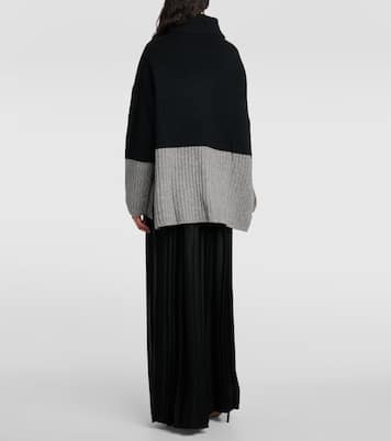 Pull Colour Block en laine et cachemire | Joseph