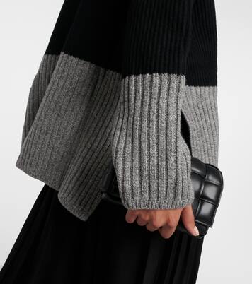 Pull Colour Block en laine et cachemire | Joseph
