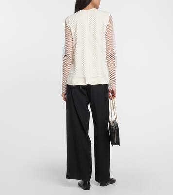 Layered lace top | Toteme