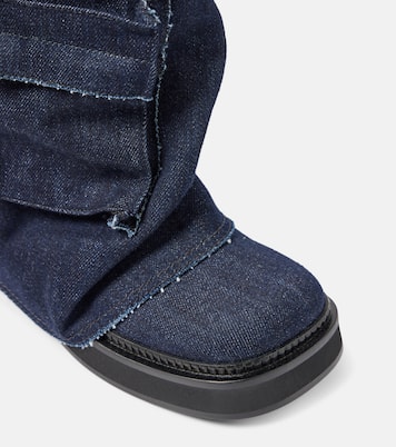 Stiefel Robin aus Denim | The Attico