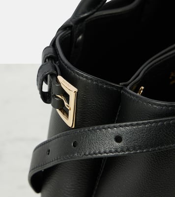 Prada Buckle Small leather tote bag | Prada