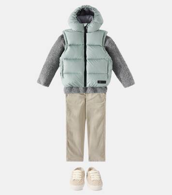 Faux shearling sneakers | Il Gufo