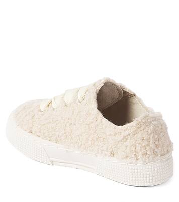 Faux shearling sneakers | Il Gufo