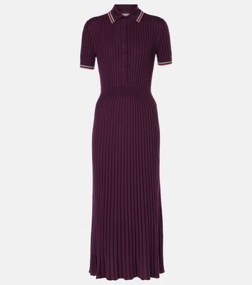 Polokleid Eyot aus Seide und Kaschmir | Gabriela Hearst