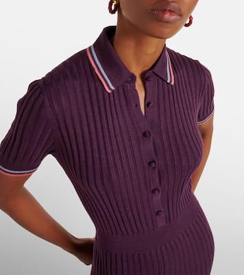 Polokleid Eyot aus Seide und Kaschmir | Gabriela Hearst