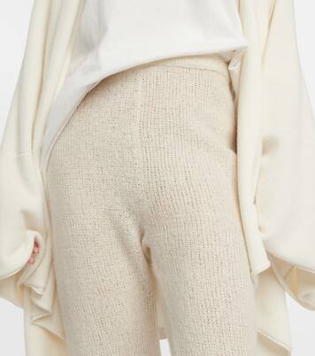 Pantalon évasé Gregori en cachemire | The Row