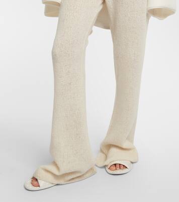 Pantalon évasé Gregori en cachemire | The Row