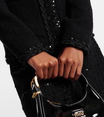 Jacke aus einem Wollgemisch mit Pailletten | Giambattista Valli