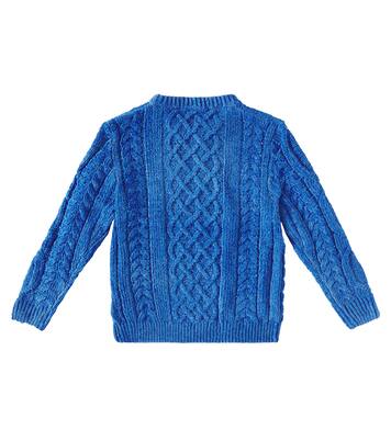 Cable-knit chenille sweater | Scotch & Soda Kids