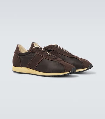 Moveo canvas-trimmed sneakers | The Row