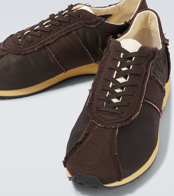 Moveo canvas-trimmed sneakers | The Row