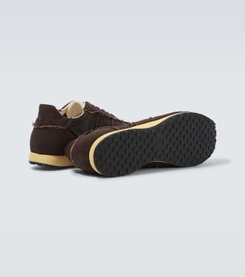 Moveo canvas-trimmed sneakers | The Row