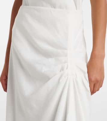 Maxirock Dorian aus einem Leinengemisch | SIR