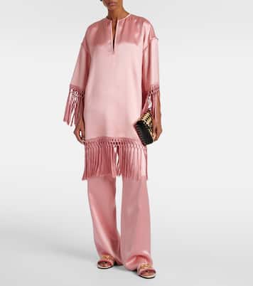 Pantoletten VLogo Signature aus Häkelstrick | Valentino Garavani