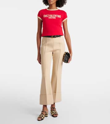 Rockstud 60 raffia-effect mules  | Valentino Garavani