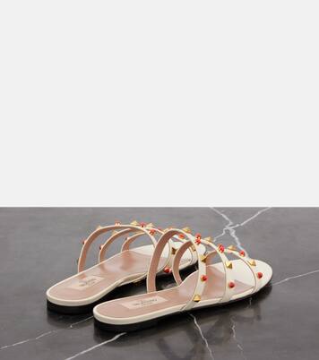 Rockstud leather sandals | Valentino Garavani