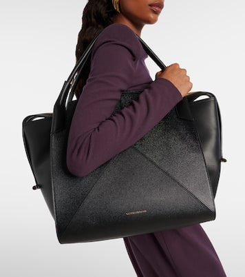 Victoria leather tote bag | Victoria Beckham