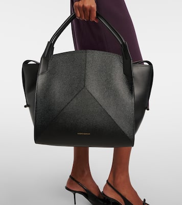 Victoria leather tote bag | Victoria Beckham
