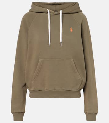 Cotton-blend jersey hoodie | Polo Ralph Lauren