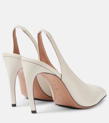 Viper 95 leather slingback pumps | The Attico