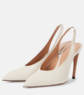 Viper 95 leather slingback pumps | The Attico