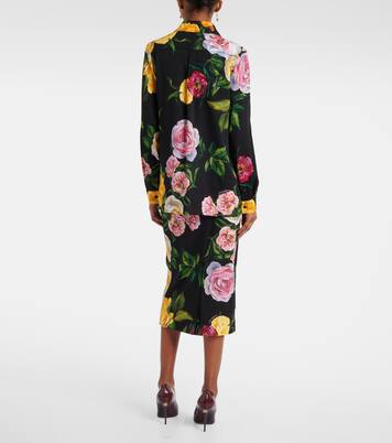 Camicia in charmeuse di misto seta | Dolce&Gabbana