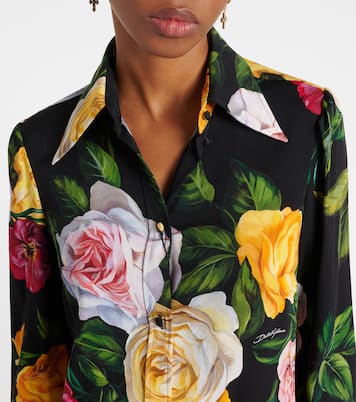 Camicia in charmeuse di misto seta | Dolce&Gabbana