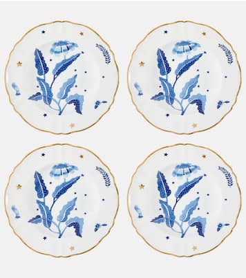 Marino set of 4 porcelain soup plates | Bitossi