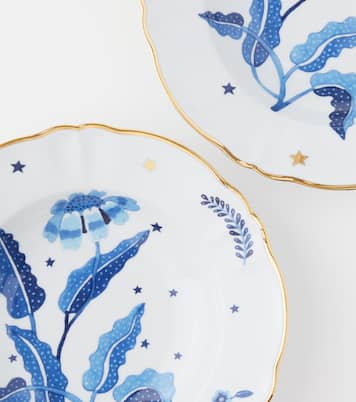 Marino set of 4 porcelain soup plates | Bitossi