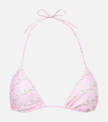 Top de bikini estampado | Versace