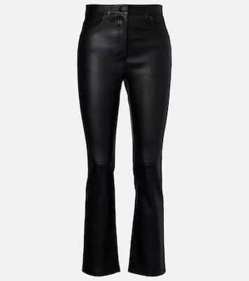 Pantaloni slim Duke in pelle | Joseph