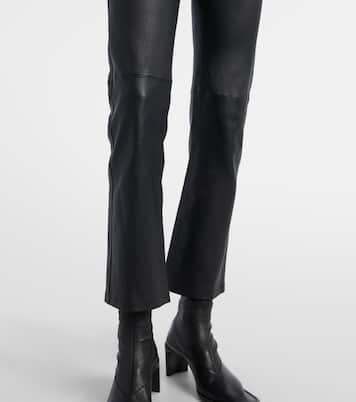 Pantaloni slim Duke in pelle | Joseph