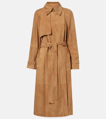 Ramona suede trench coat | Proenza Schouler