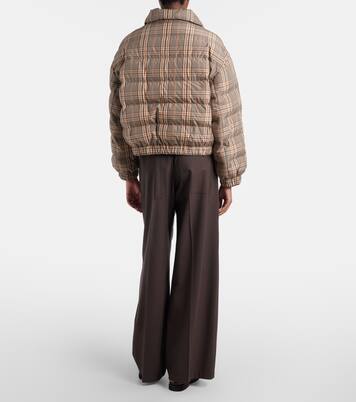 울 블렌드 하이라이즈 와이드 팬츠 | Brunello Cucinelli