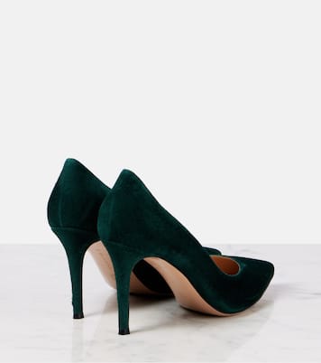 Gianvito 85 suede pumps | Gianvito Rossi
