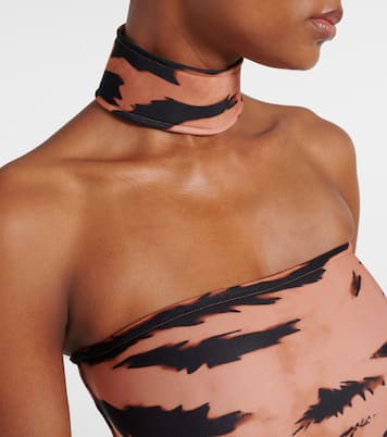 X Sabine Getty Bedruckter Badeanzug | Adriana Degreas