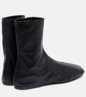Ankle Boots Globe aus Leder  | Dries Van Noten