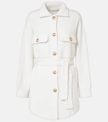 Cardigan en laine, cachemire et soie | Brunello Cucinelli