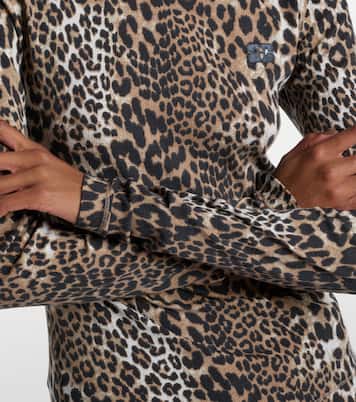 Bedrucktes Top aus einem Baumwollgemisch | Ganni