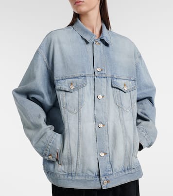 Logo denim jacket | Balenciaga
